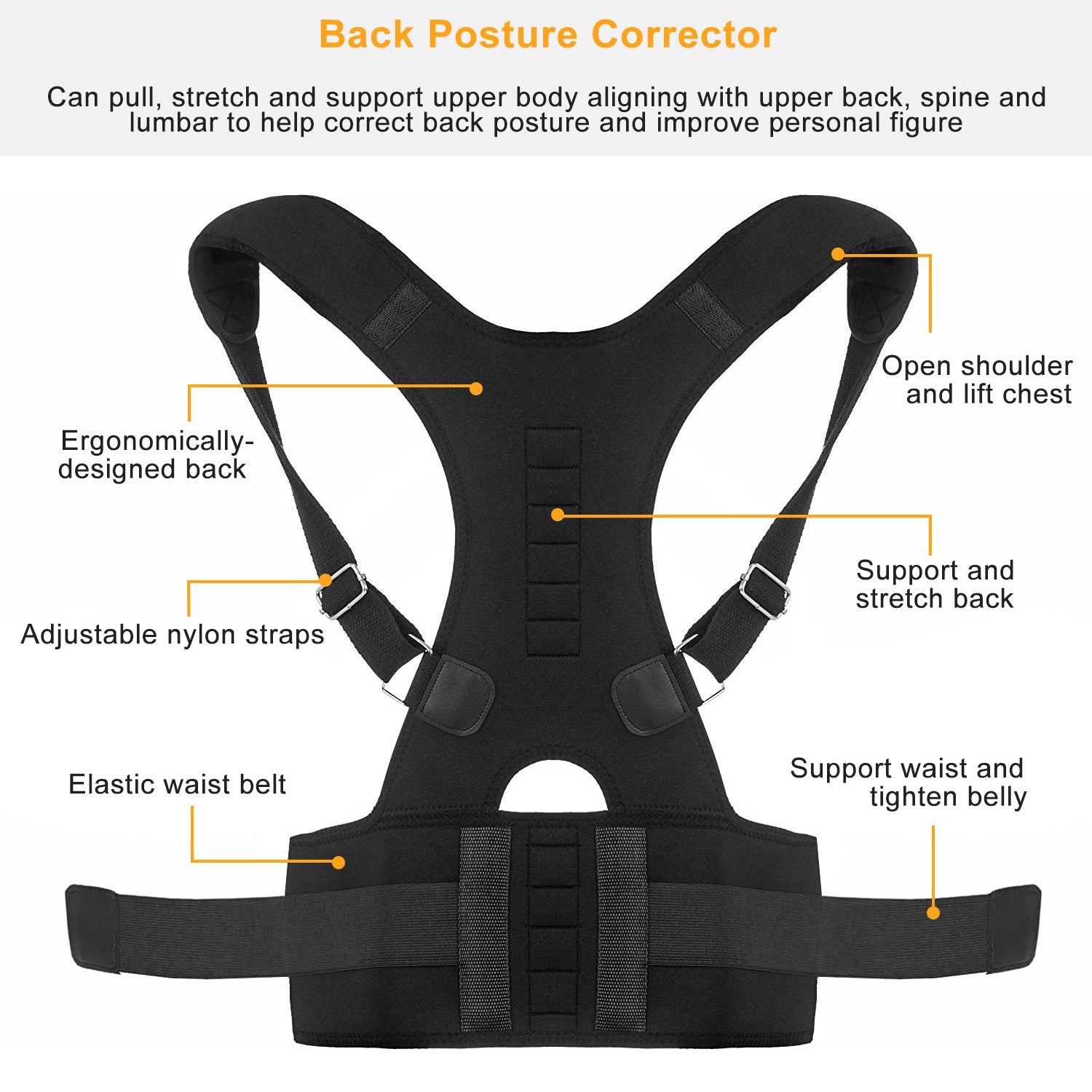 3-in-1 Posture Relief Kit – Back Stretcher & Seat Cushion - Ma boutique 2