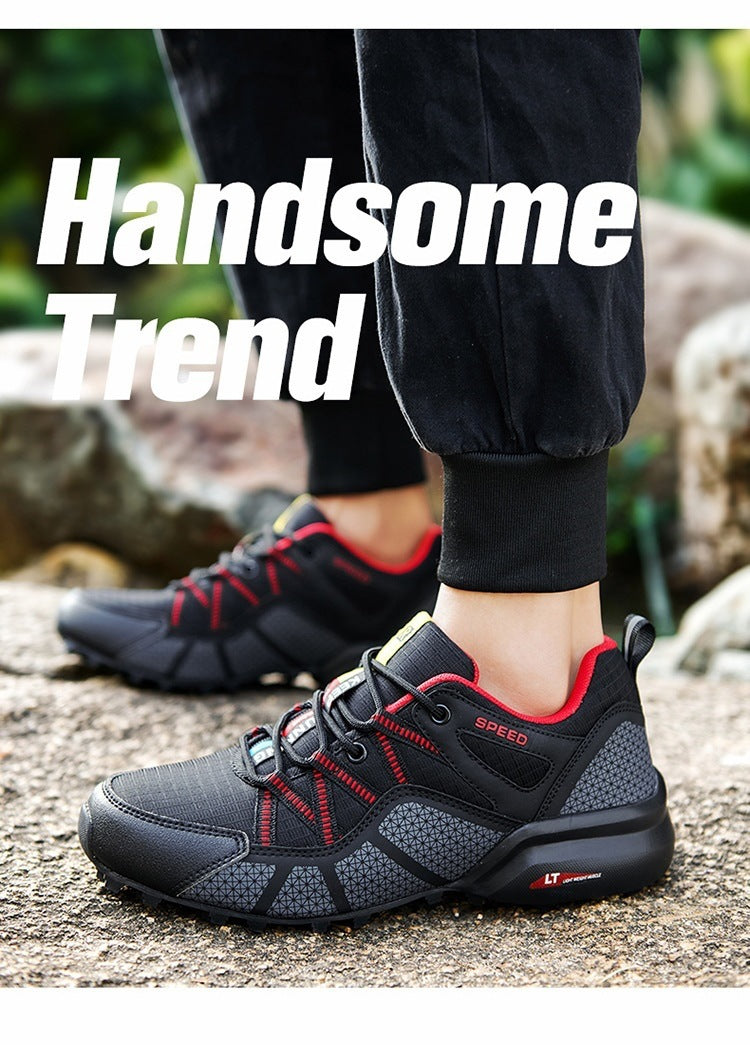 Lightweight Breathable Men's Mesh Outdoor Sports And Casual Hiking Shoes - bigmark