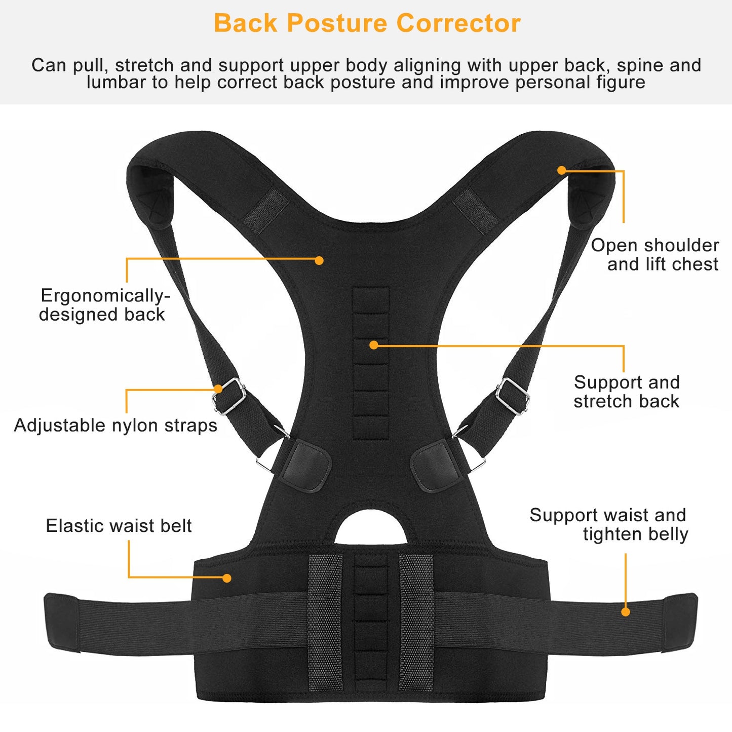3-in-1 Posture Relief Kit – Back Stretcher & Seat Cushion - Ma boutique 2