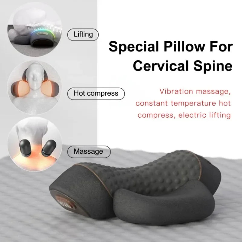 Orthopedic Neck Massager Pillow – Cervical Support