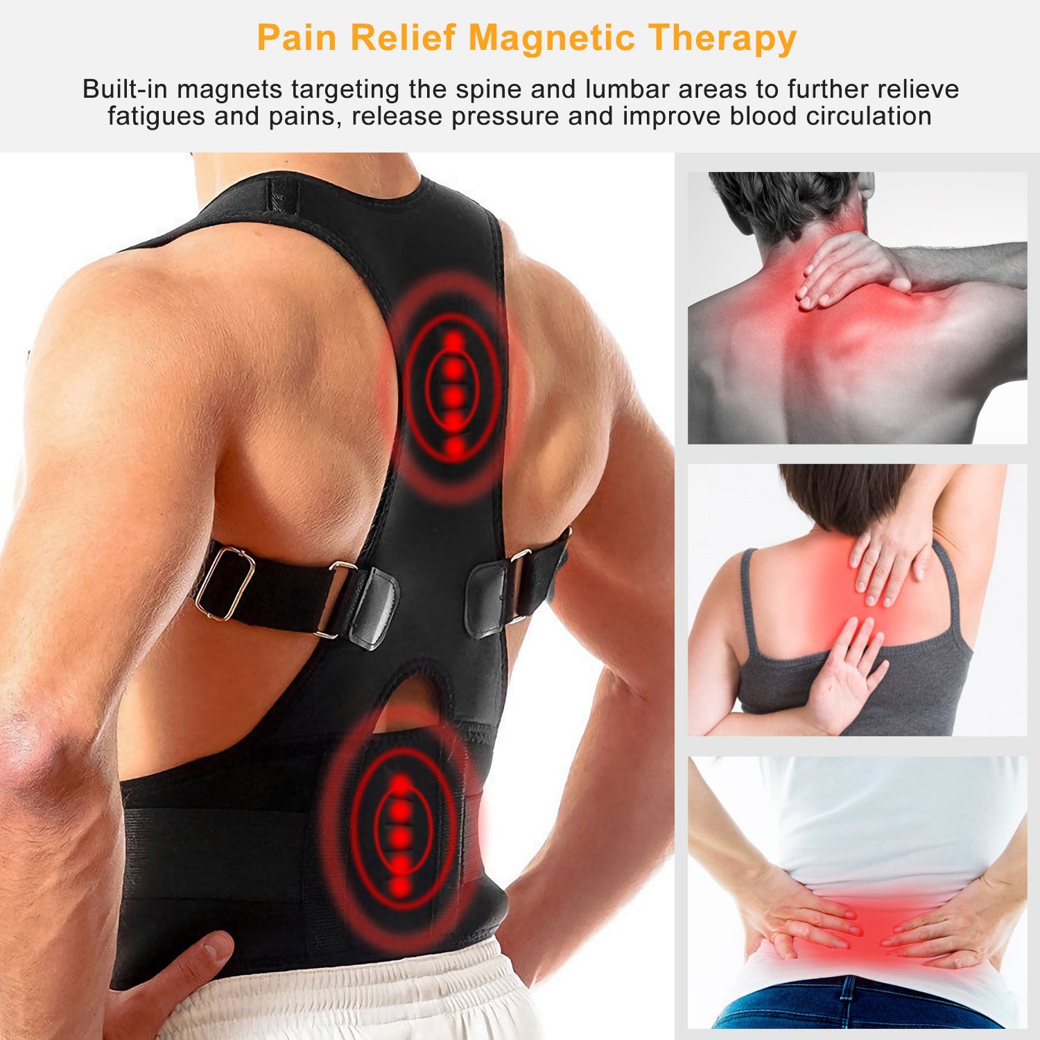 3-in-1 Posture Relief Kit – Back Stretcher & Seat Cushion - Ma boutique 2